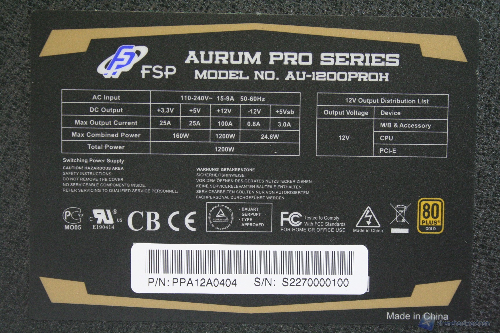 00027 FSP AURUM 1200 interno