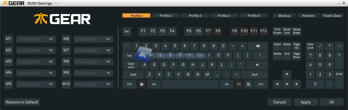 Fnatic Gear RUSH software