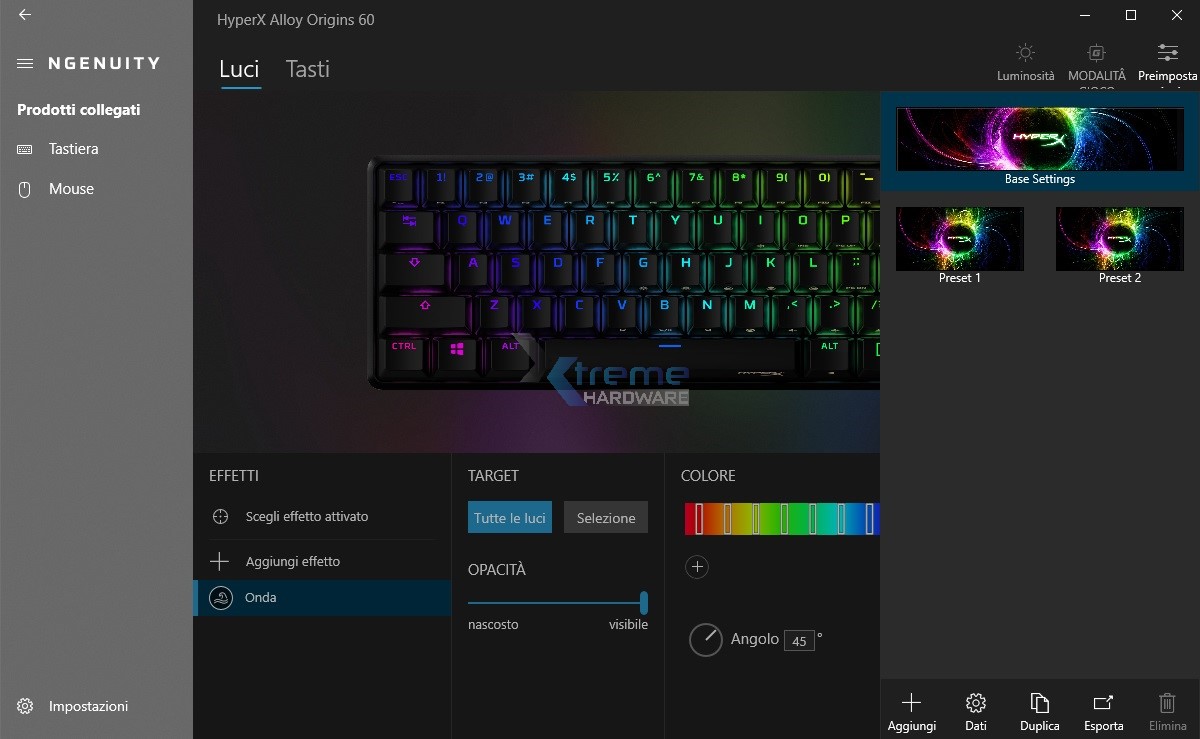 HyperX NGENUITY Alloy Origins 60 10 ec400