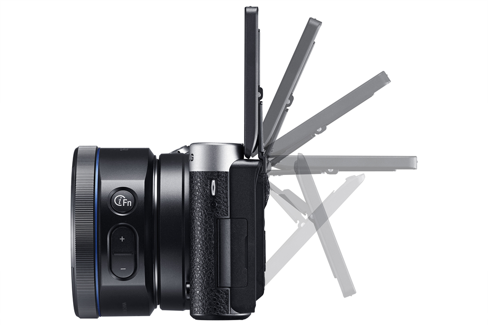Samsung NX500 lateral