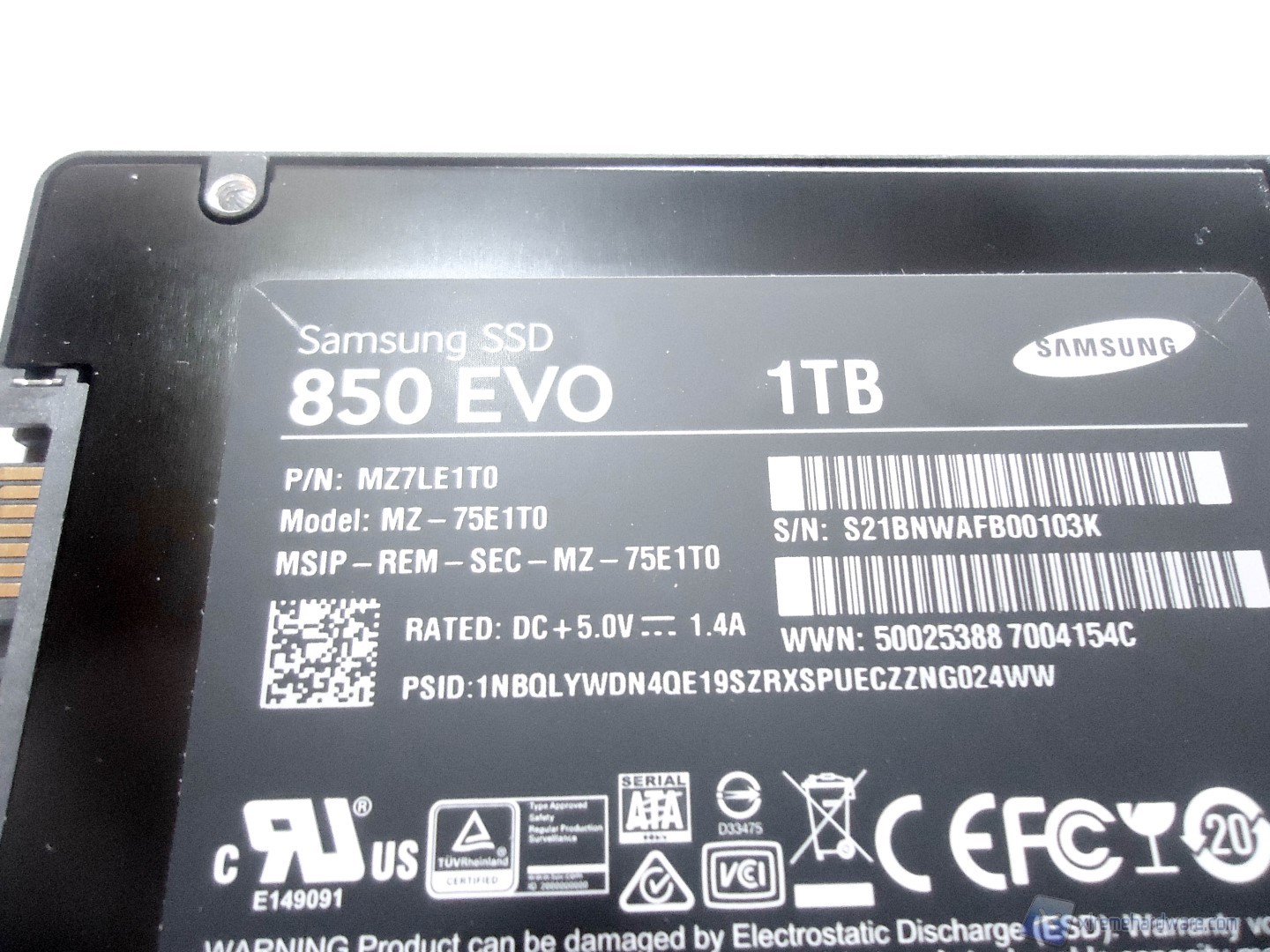Samsung 850 EVO 17